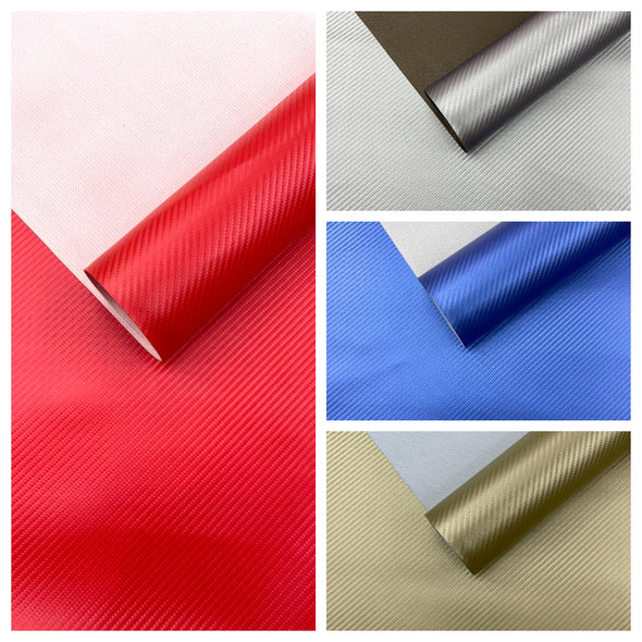 Carbon Fiber Marine Vinyl Upholstery Fabric/Crafting Apparel Vinyl Fabric 54" Wide