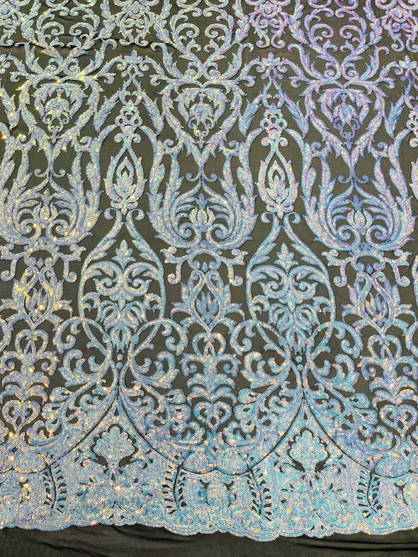 KING DAMASK SEQUIN (By The Yard)