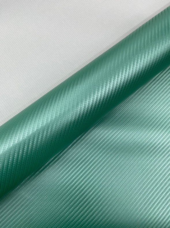 Carbon Fiber Marine Vinyl Upholstery Fabric/Crafting Apparel Vinyl Fabric 54" Wide