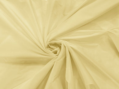 Banana 100% Polyester Imitation Silk Taffeta Fabric 55" Wide/Costume/Dress/Cosplay/Wedding