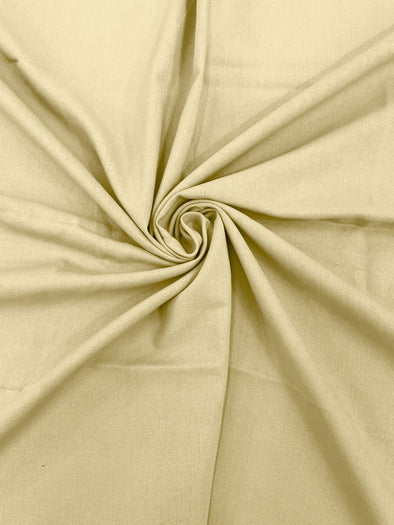 Banana Medium Weight Natural Linen Fabric/50"Wide/Clothing