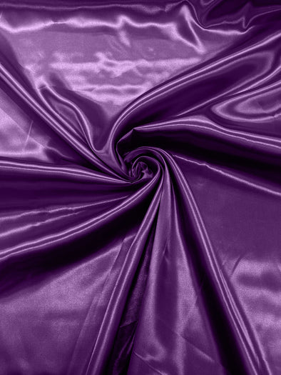 Barney Shiny Charmeuse Satin Fabric for Wedding Dress/Crafts Costumes/58” Wide /Silky Satin