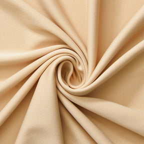 Beige Polyester Knit Interlock Mechanical Stretch Fabric 58"/60"/Draping Tent Fabric. Sold By The Yard.