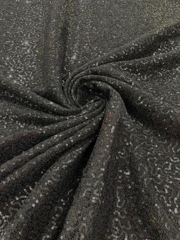 Metallic Tinsel Stretch Lurex Fabric With Sequins/58 Wide.