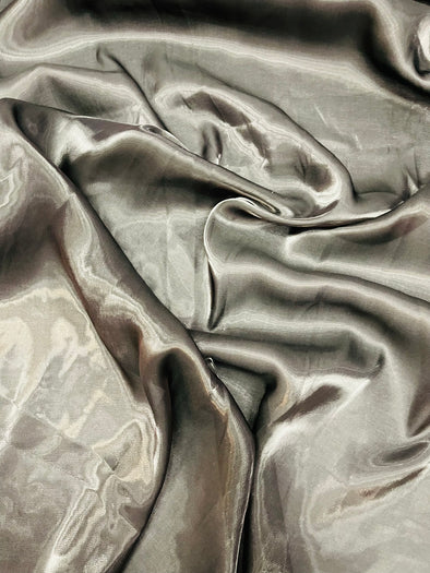 Black Wet Liquid Sheer Chiffon Fabric/58" Wide.