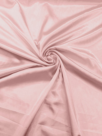 Blush Pink Light Weight Silky Stretch Charmeuse Satin Fabric/60" Wide/Cosplay.