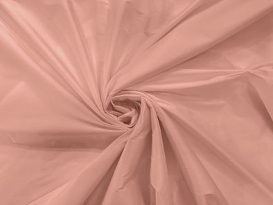 Blush Pink 100% Polyester Imitation Silk Taffeta Fabric 55" Wide/Costume/Dress/Cosplay/Wedding