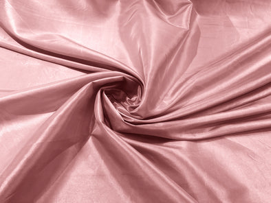 Blush Pink Solid Taffeta Fabric/Taffeta Fabric by The Yard/Apparel, Costume, Dress, Cosplay, Wedding