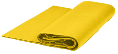 Bright Yellow Acrylic Craft Felt Fabric by The Yard 72" Wide