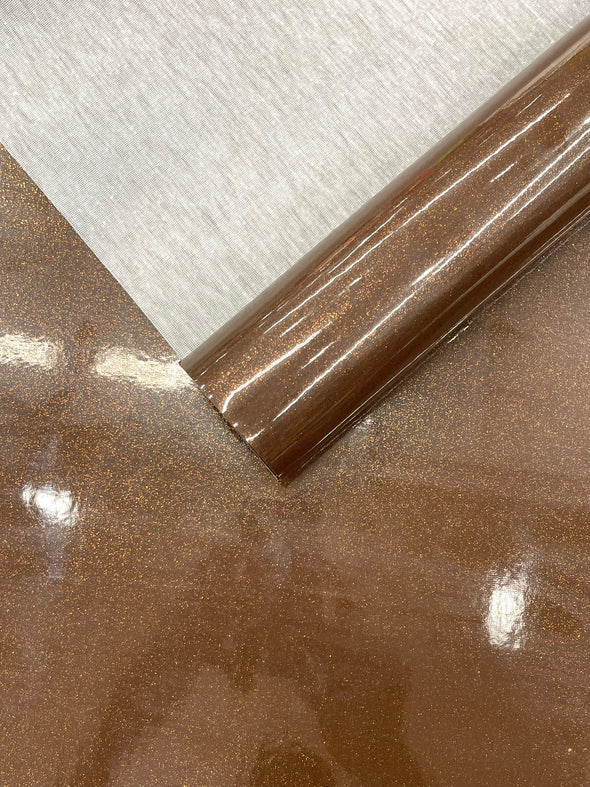 Sparkle Glitter Upholstery Vinyl Fabric / Crafting Apparel Upholstery Vinyl Fabric 54" Wide.