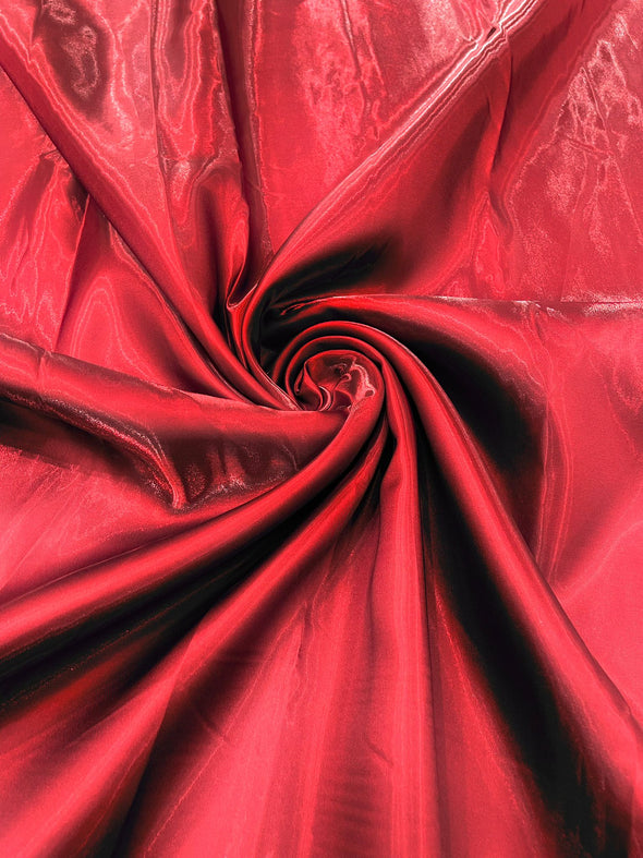 Burgundy Bridal Liquid Satin Fabric-Glossy Satin-58” Wide-Prom.