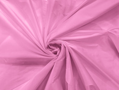 Candy Pink 100% Polyester Imitation Silk Taffeta Fabric 55" Wide/Costume/Dress/Cosplay/Wedding