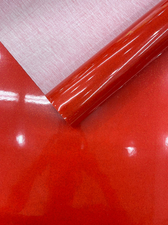 Sparkle Glitter Upholstery Vinyl Fabric / Crafting Apparel Upholstery Vinyl Fabric 54" Wide.