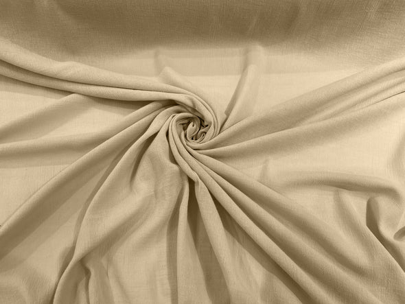 Cotton Gauze Fabric Wide Crinkled Lightweight Sold by The Yard