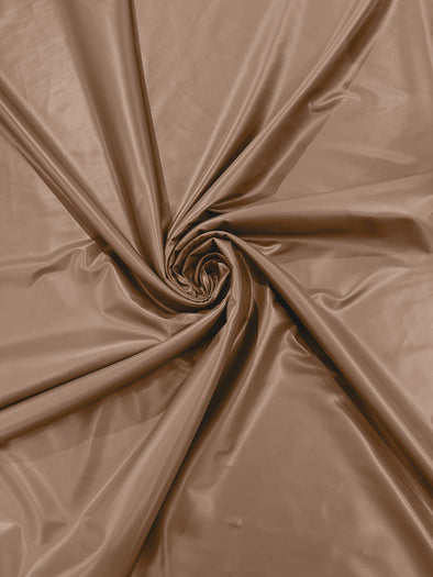 Champagne Spandex Matte PU Vinyl Fabric-56 Inches Wide-(Matte Latex Stretch) - Sold By The Yard