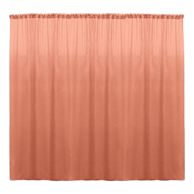 Coral SEAMLESS Backdrop Drape Panel All Size Available in Polyester Poplin Party Supplies Curtains