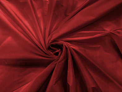 Cranberry 100% Polyester Imitation Silk Taffeta Fabric 55" Wide/Costume/Dress/Cosplay/Wedding