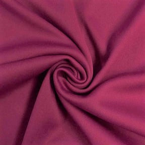 Dark Fuchsia Polyester Knit Interlock Mechanical Stretch Fabric 58"/60"/Draping Tent Fabric. Sold By The Yard.