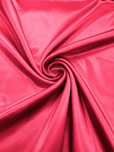 Dark Fuchsia Crepe Back Satin Bridal Fabric Draper/Prom/Wedding/58" Inches Wide Japan Quality