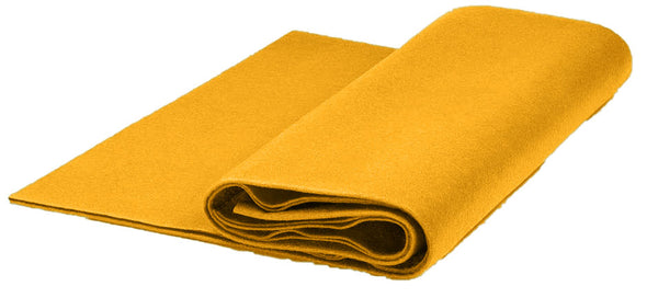 Dark Yellow Acrylic Craft Felt Fabric by The Yard 72" Wide