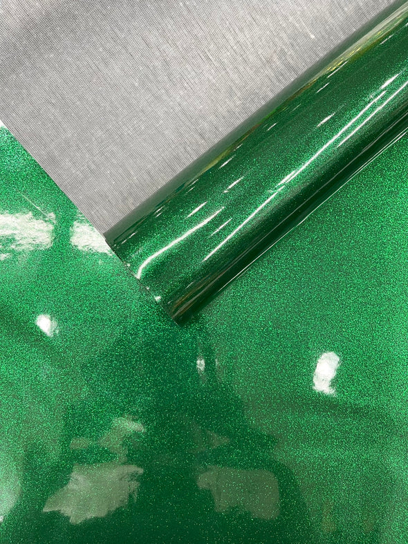 Sparkle Glitter Upholstery Vinyl Fabric / Crafting Apparel Upholstery Vinyl Fabric 54" Wide.