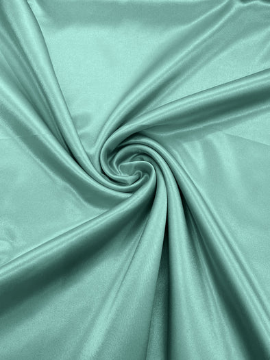 Dolce Mint Crepe Back Satin Bridal Fabric Draper/Prom/Wedding/58" Inches Wide Japan Quality