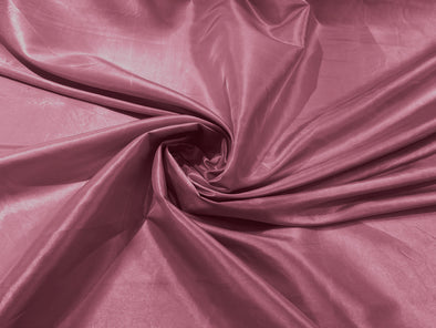 Dark Pink Solid Taffeta Fabric/Taffeta Fabric by The Yard/Apparel, Costume, Dress, Cosplay, Wedding