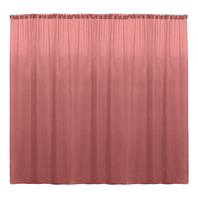 Dusty Rose SEAMLESS Backdrop Drape Panel All Size Available in Polyester Poplin Party Supplies Curtains