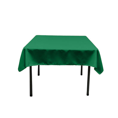 Flag Green Square Polyester Poplin Table Overlay - Diamond. Choose Size Below