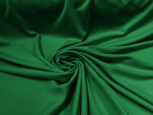 Flag Green 59/60" Wide 100% Polyester Wrinkle Free Stretch Double Knit Scuba Fabric/cosplay/costumes