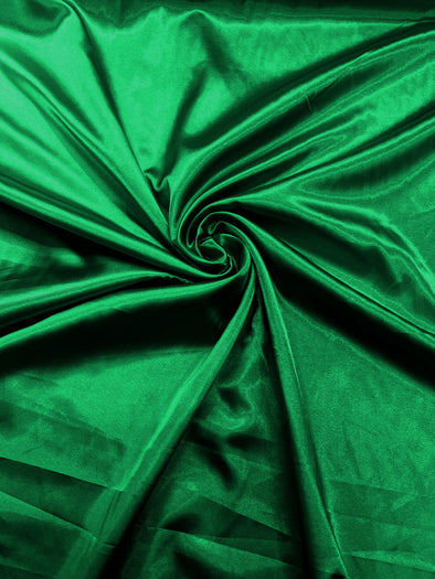 Flag Green Light Weight Silky Stretch Charmeuse Satin Fabric/60" Wide/Cosplay.