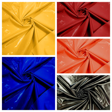 Backdrop King Inc. Spandex Shiny Vinyl Latex Fabric Sold By The Yard