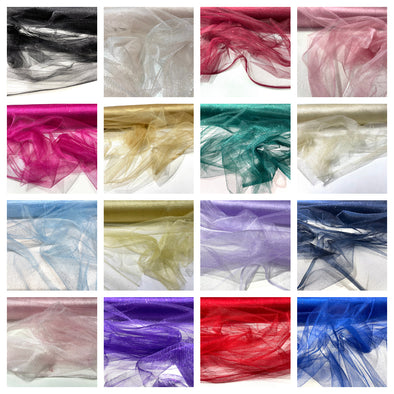 Sparkle tulle glitter fabric shimmer/ tulle glitter for dresses/ mesh glitter fabric/ costume fabric/ wholesale