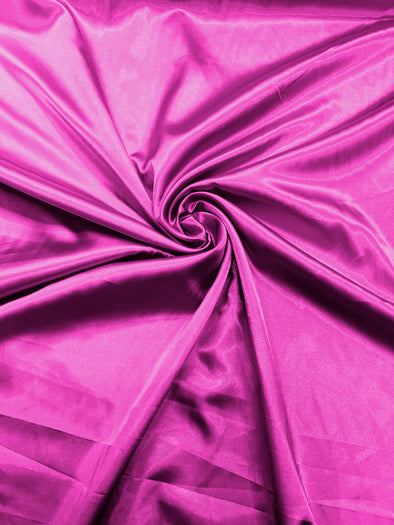 Fuchsia Light Weight Silky Stretch Charmeuse Satin Fabric/60" Wide/Cosplay.