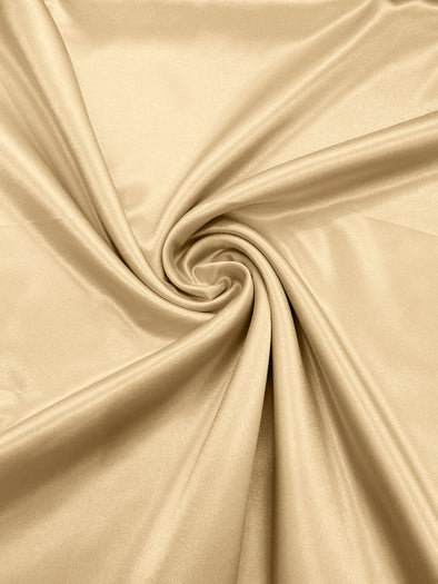 Honey Crepe Back Satin Bridal Fabric Draper/Prom/Wedding/58" Inches Wide Japan Quality