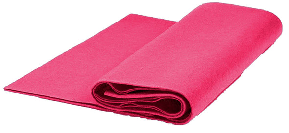 Hot Pink Acrylic Craft Felt Fabric by The Yard 72" Wide