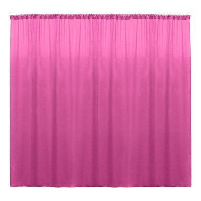 Hot Pink SEAMLESS Backdrop Drape Panel All Size Available in Polyester Poplin Party Supplies Curtains