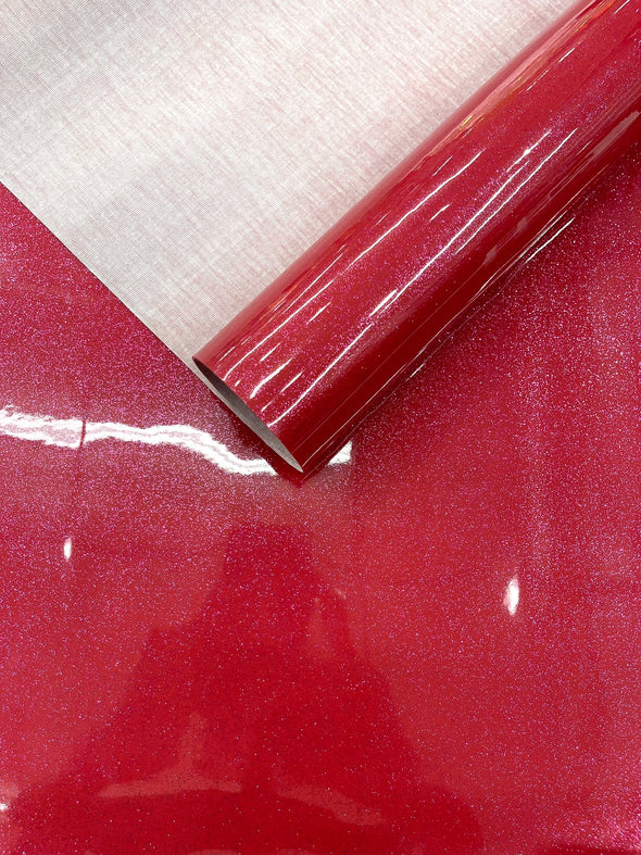 Sparkle Glitter Upholstery Vinyl Fabric / Crafting Apparel Upholstery Vinyl Fabric 54" Wide.