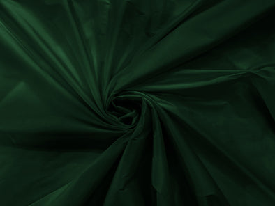 Hunter Green 100% Polyester Imitation Silk Taffeta Fabric 55" Wide/Costume/Dress/Cosplay/Wedding