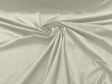 Ivory 58/60" Wide Cotton Jersey Spandex Knit Blend 95% Cotton 5 percent Spandex/Stretch Fabric/Costume