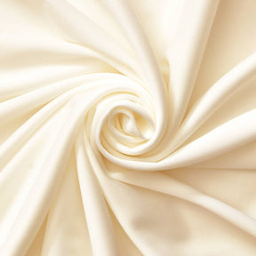 Ivory Polyester Knit Interlock Mechanical Stretch Fabric 58"/60"/Draping Tent Fabric. Sold By The Yard.
