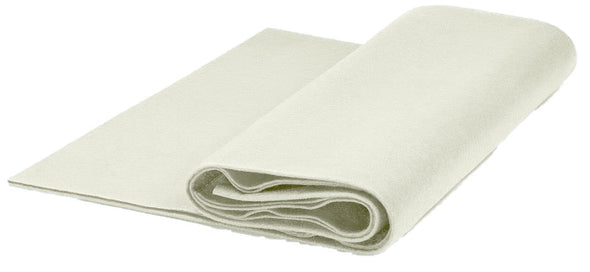 Ivory Acrylic Craft Felt Fabric by The Yard 72" Wide.