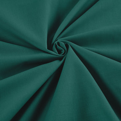 Jade Wide 65% Polyester 35 Percent Solid Poly Cotton Fabric for Crafts Costumes Decorations-Sold by the Yard