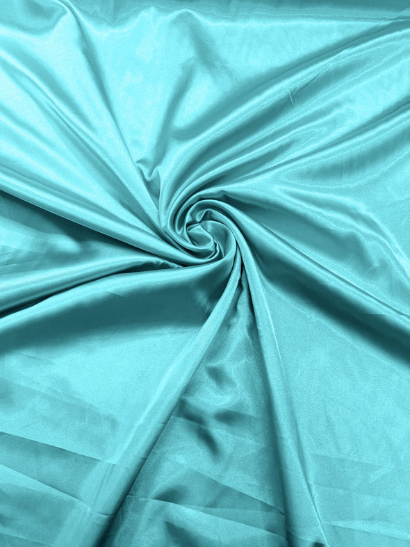 Jade Light Weight Silky Stretch Charmeuse Satin Fabric/60" Wide/Cosplay.