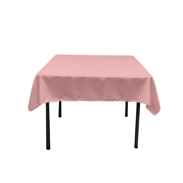Lam Rose Square Polyester Poplin Table Overlay - Diamond. Choose Size Below