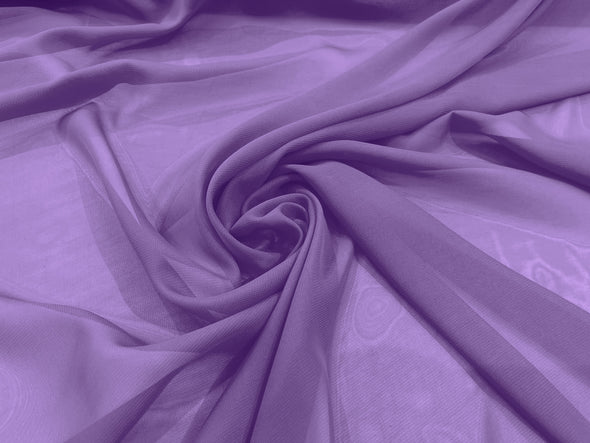 5Yards 60" Wide Sheer Fabric Chiffon Fabric by The Yard Continuous Solid Color Draping Fabric for Wedding Party Easter Backdrop