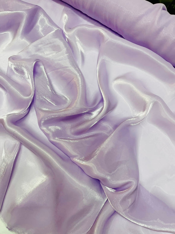 Lavender Wet Liquid Sheer Chiffon Fabric/58" Wide.