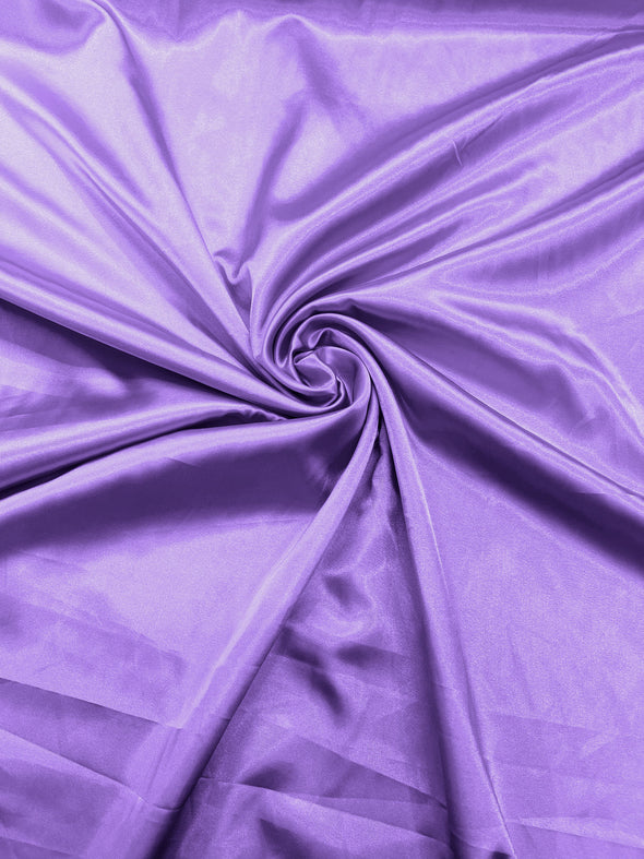 Lavender Light Weight Silky Stretch Charmeuse Satin Fabric/60" Wide/Cosplay.