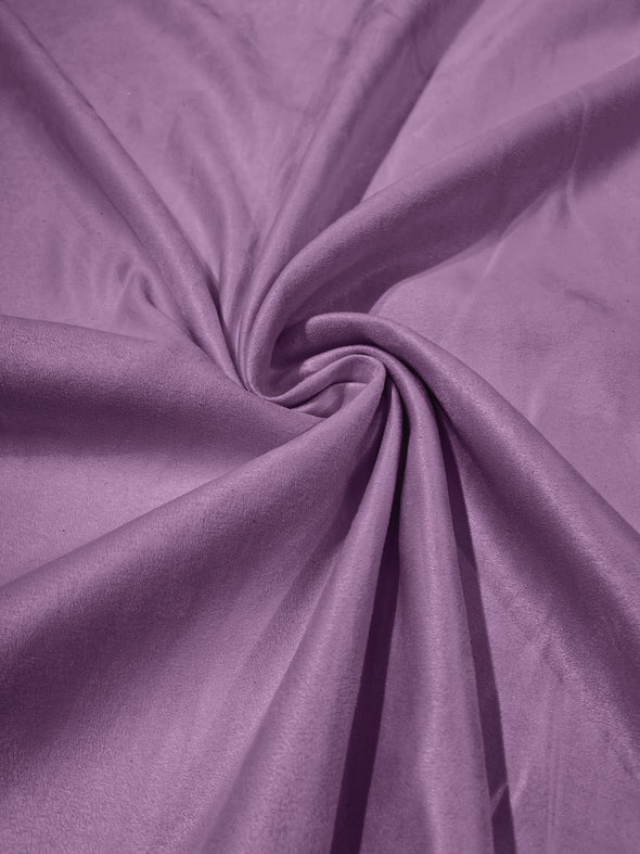 Faux Suede Polyester Fabric | Microsuede | 58" Wide | Upholstery Weight, Tablecloth, Bags, Pouches, Cosplay, Costume