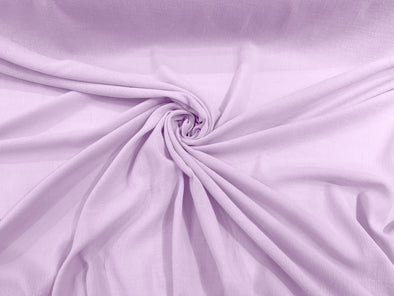 Lavender Cotton Gauze Fabric Wide Crinkled Lightweight Sold by The Yard